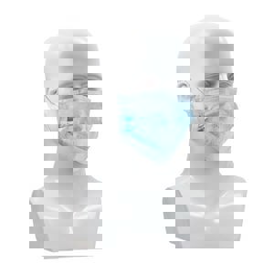 DISP FACE MASK W/ EAR LOOP 50/BX